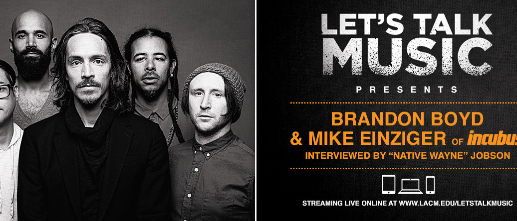 Lets Talk Music Brandon Boyd & Mike Einziger Header