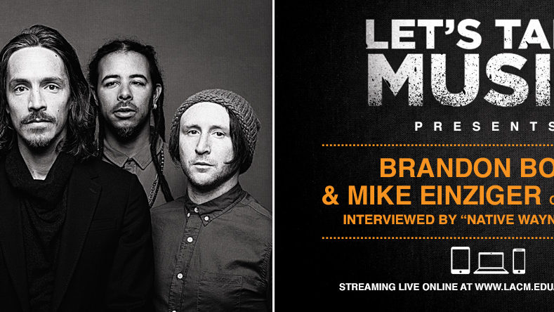 Lets Talk Music Brandon Boyd & Mike Einziger Header