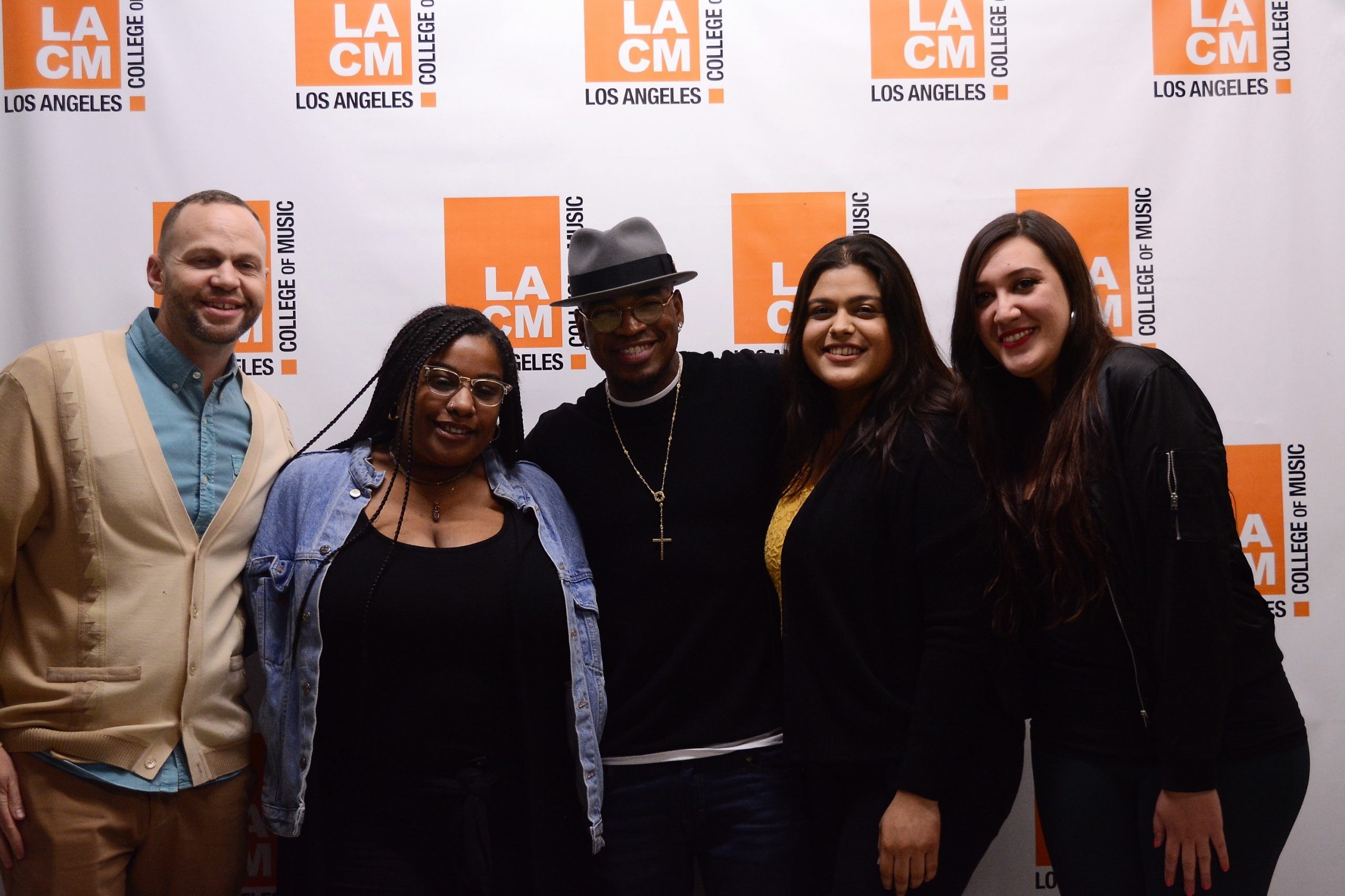 Music Business Students with NE-YO