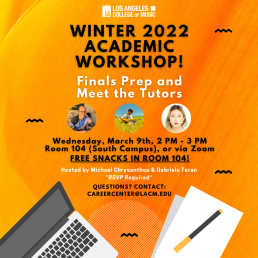 Winter 2022 Academic Workshop