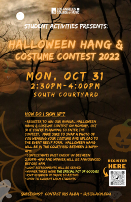 2022 Halloween Hang & Costume Contest