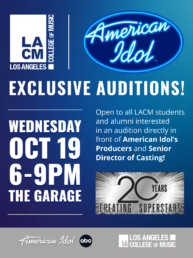 10.19 American Idol Auditions at LACM