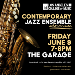 6.9 Contemporary Jazz Ensemble Showcase