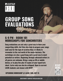 NSAI Workshop for Songwriters