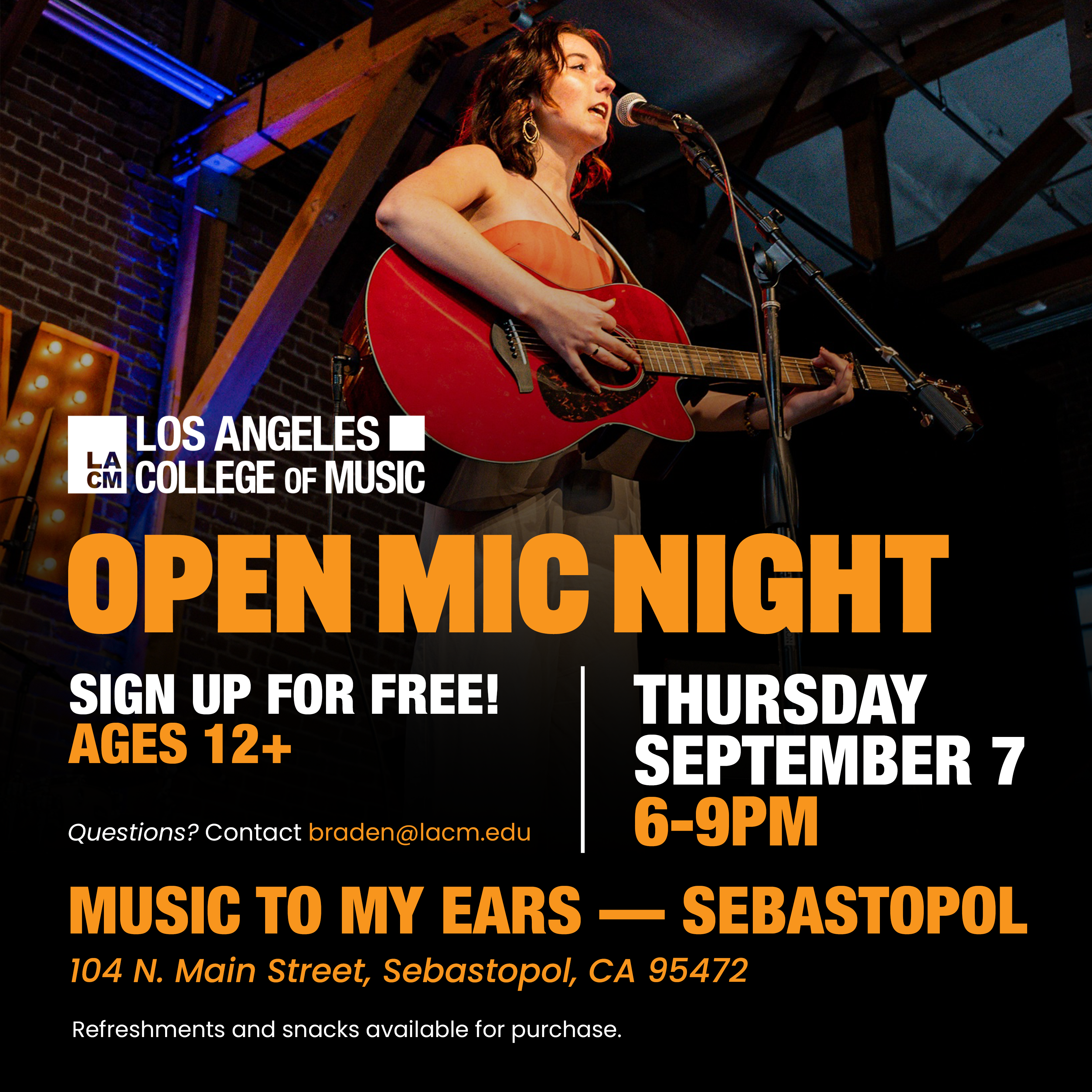 Open Mic Sebastopol