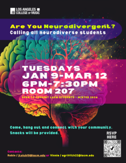 Neurodiversity Group Meetings
