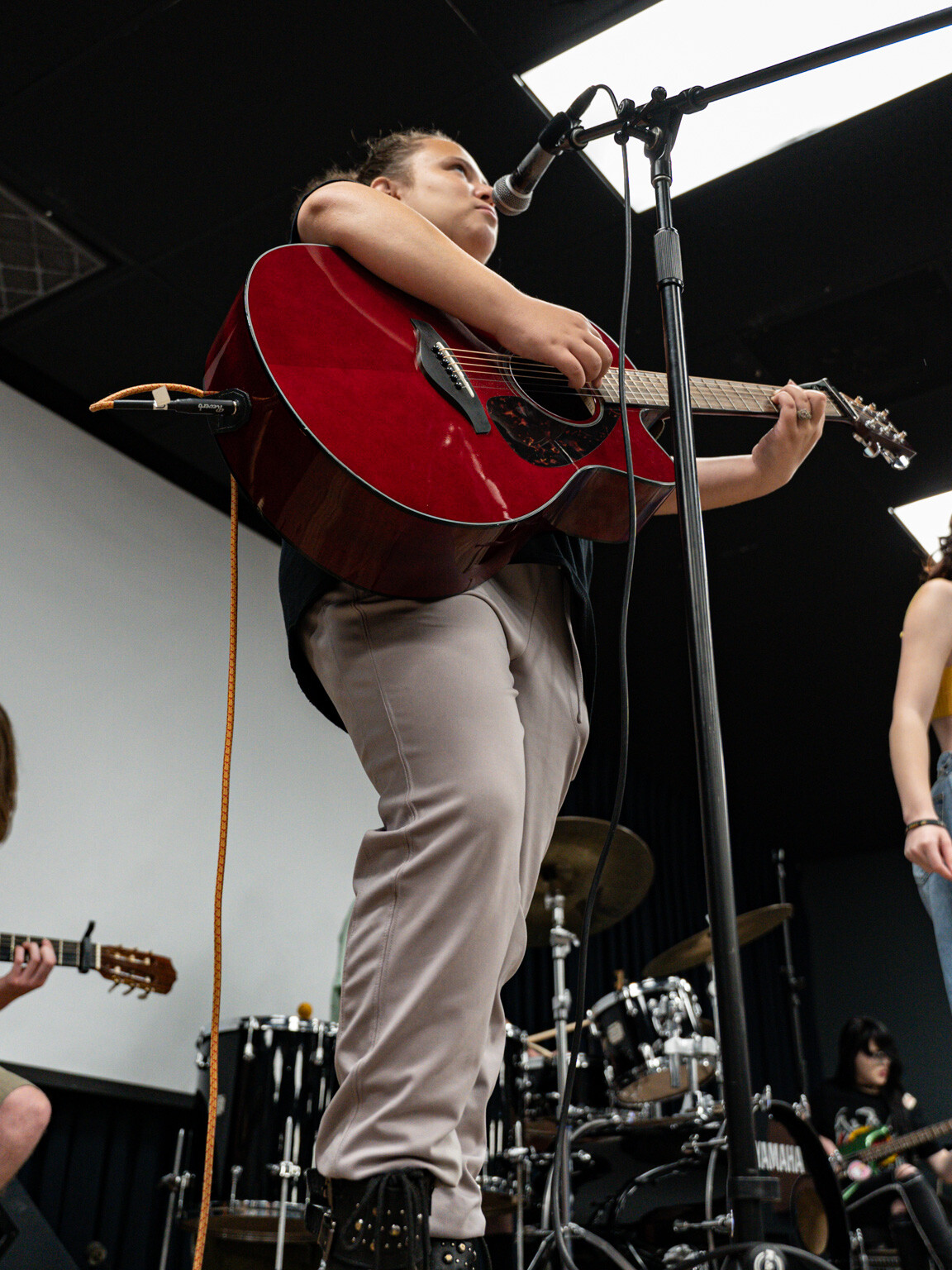 Girl with guitar