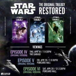 Star Wars Original Trilogy Restored Social Calendar