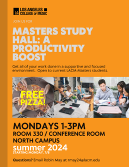 Masters Study Hall SU24