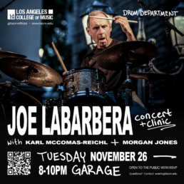 11.26 Joe LaBarbera Social Calendar