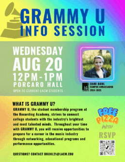 Grammy u Info Sessions