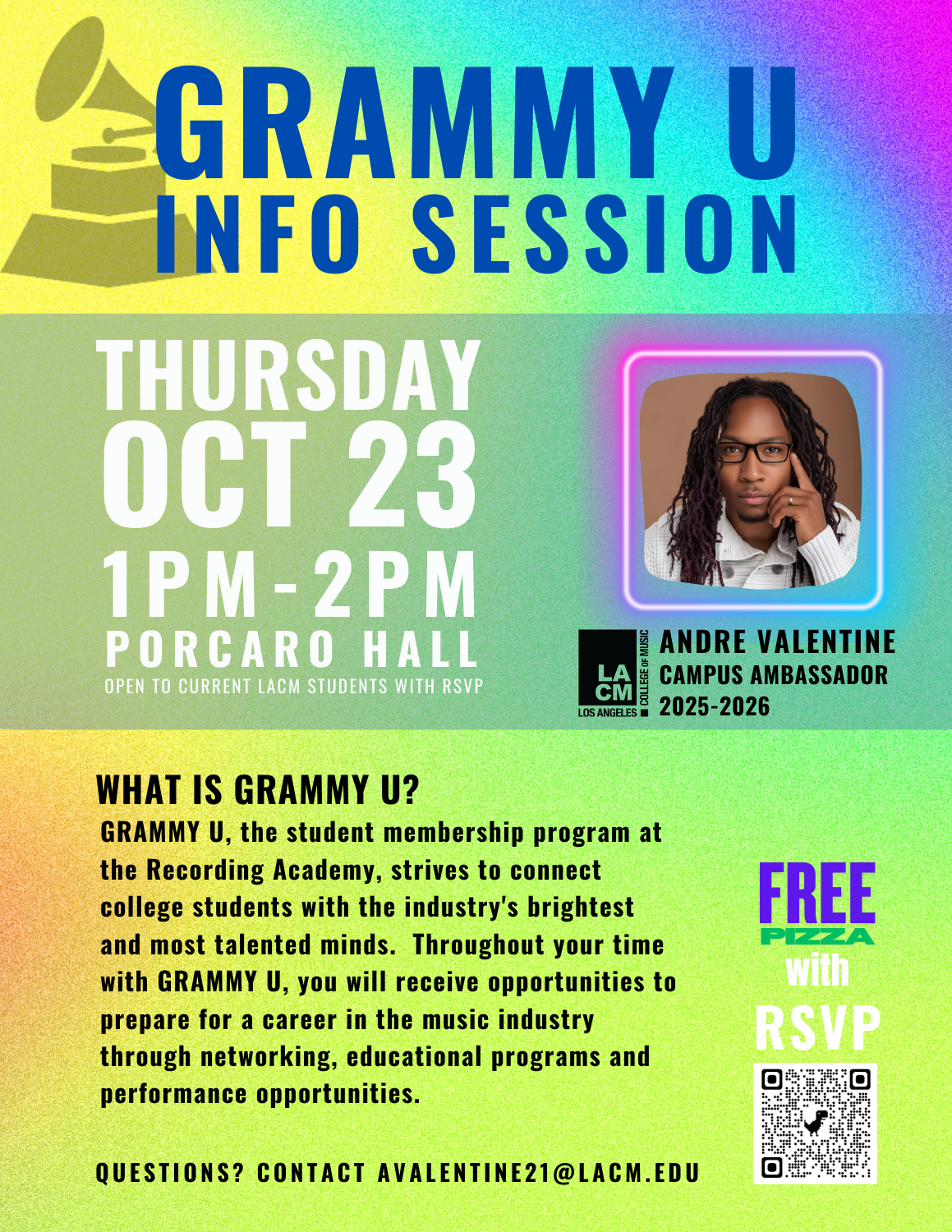 Grammy U Info Sessions