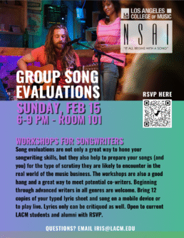 NSAI Group Song Evaluations