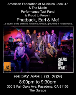 Phatback, Earl & Me!