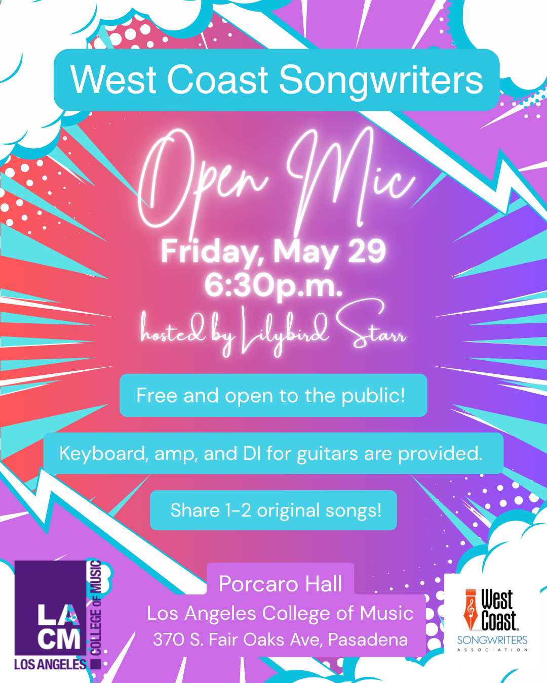 WCS Open Mic May 29