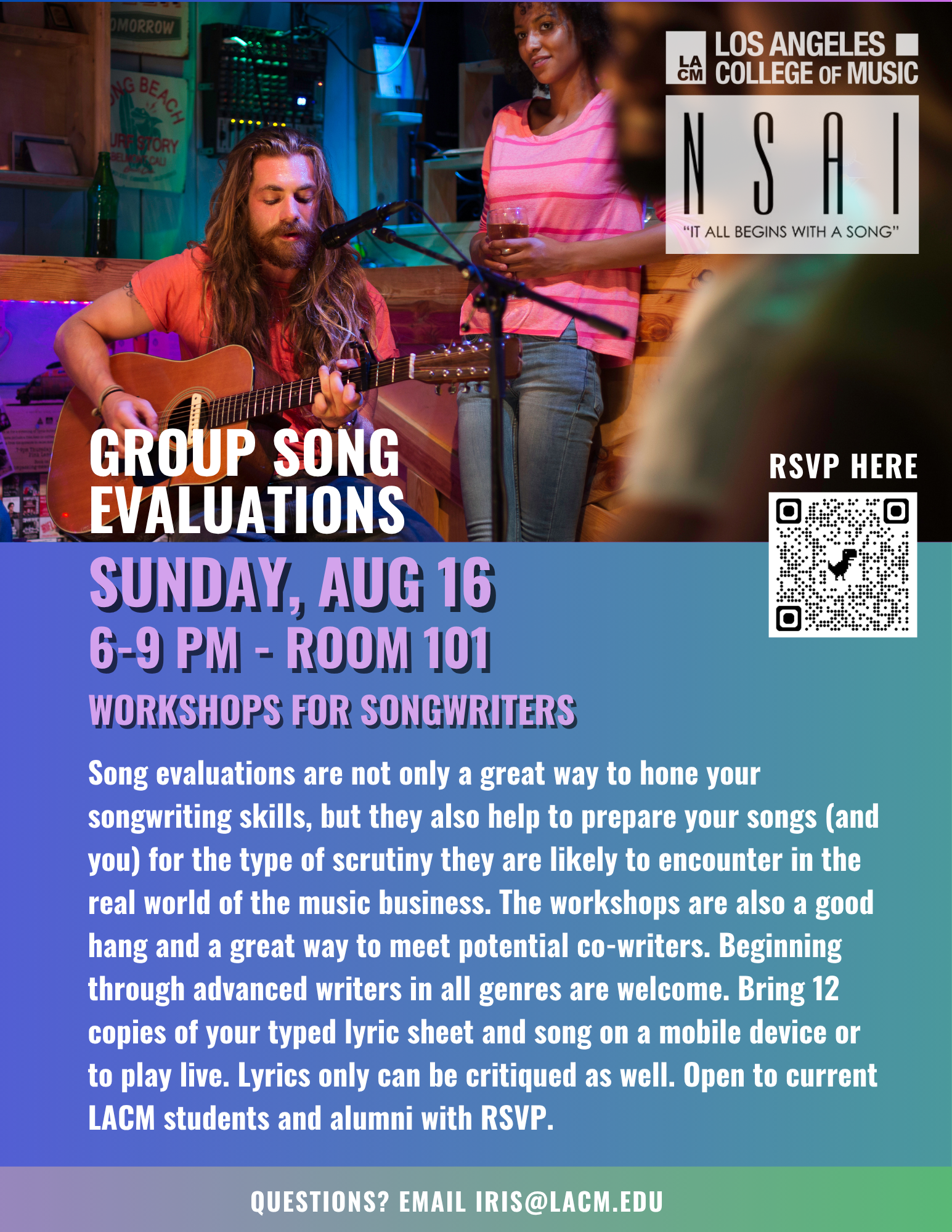 NSAI Group Song Evaluations