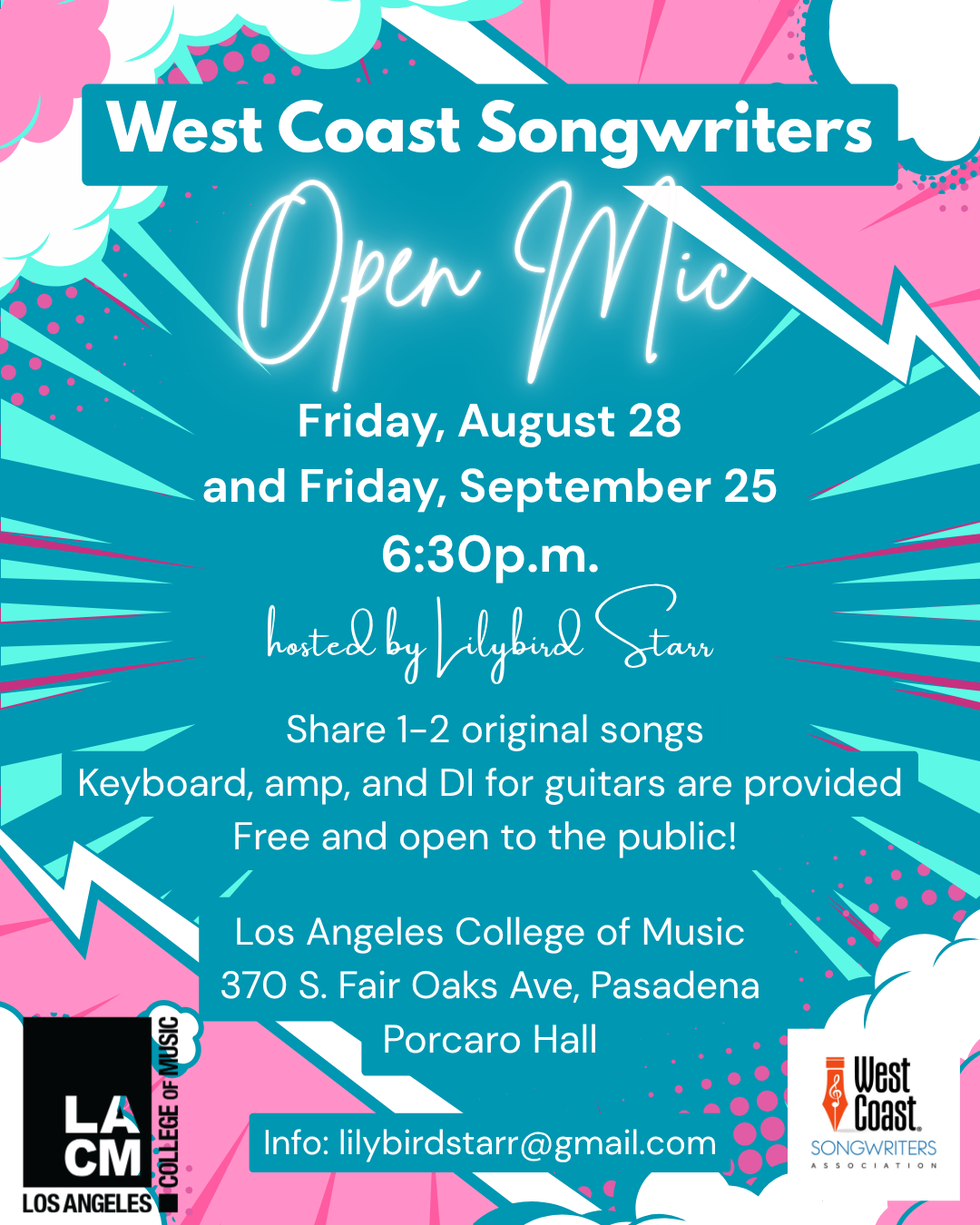 WCS Open Mics