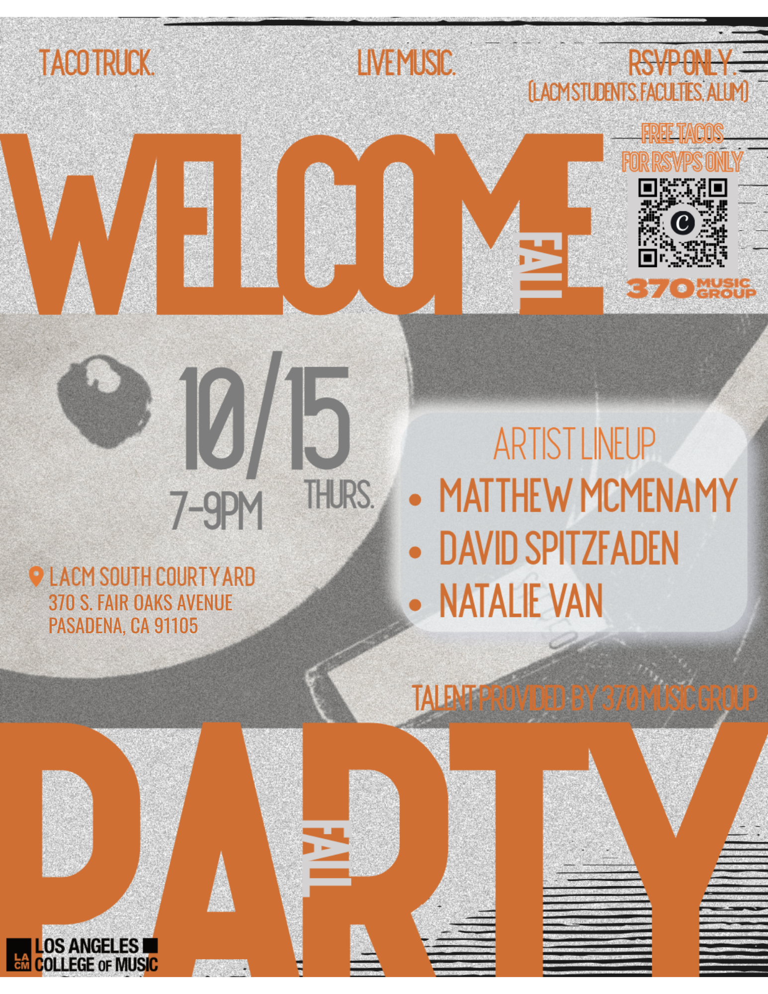 Welcome Party